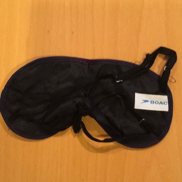 Mid-century BOAC Airline Tableware & Eye Mask - Picture 5 of 7